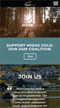 Mobile Screenshot of midasgoldidaho.com